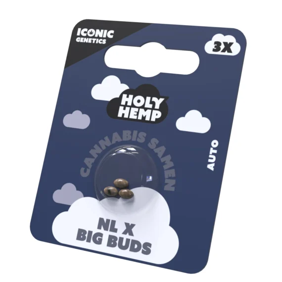Iconic Genetics - NL x BigBud (3 Cannabissamen)
