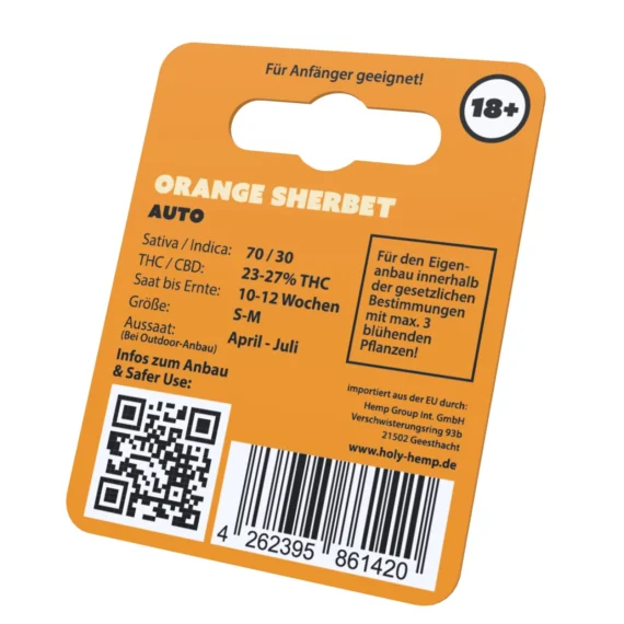 Iconic Genetics - Orange Sherbet (3 Cannabissamen)