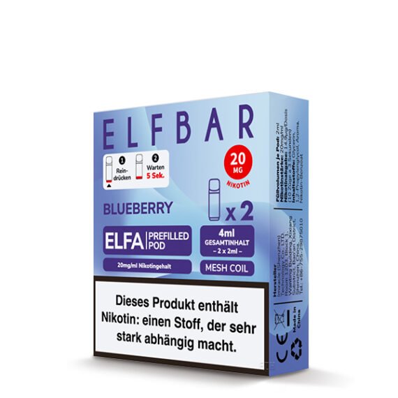 ELFA CP Prefilled Pod - Blueberry