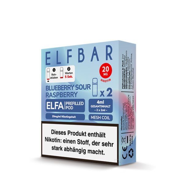 ELFA CP Prefilled Pod - Blueberry Sour Raspberry