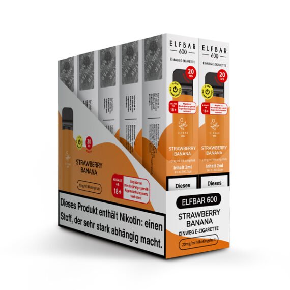 Elfbar 600 CP - Strawberry Banana